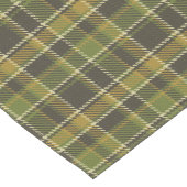 緑のタータンチェックPlaid 14インチX 72インチテーブルランナー ショートテーブルランナー (コーナー)