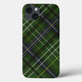 緑のタータン iPhone 13ケース