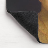 緑のターバンを持つ女性 マウスパッド (コーナー)