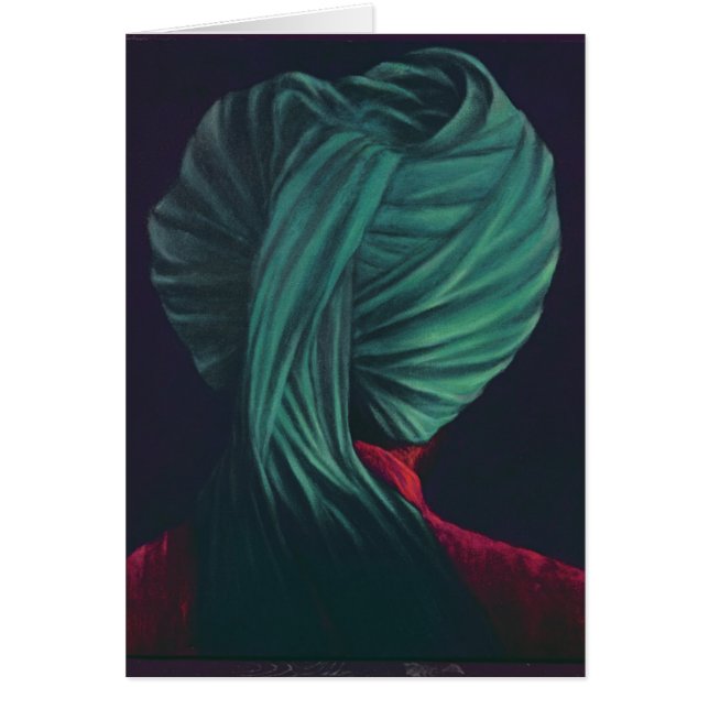 緑のターバン (正面)