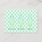 緑のダイヤモンドエンクロージャカード エンクロージャーカード (正面)