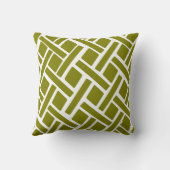 緑のダイヤモンド クッション (裏面)