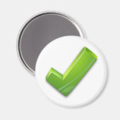 緑のダニ マグネット (正面/裏面)