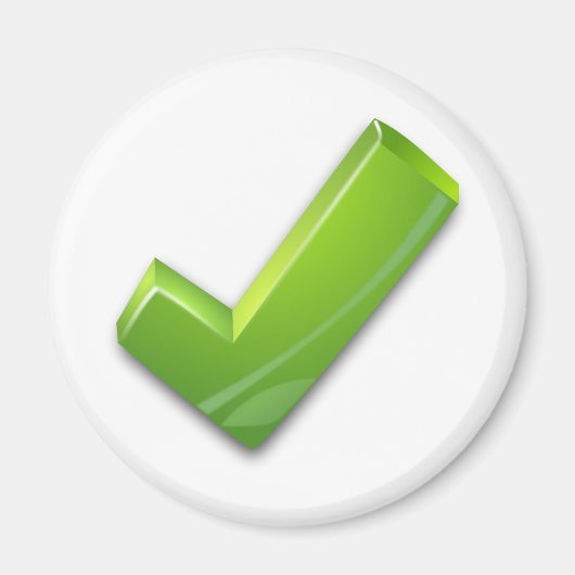 緑のダニ マグネット (正面)