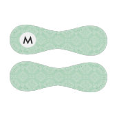 緑のダマスクパターン 野球ボール (パネル)