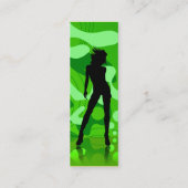 緑のダンサー スキニー名刺 (裏面)