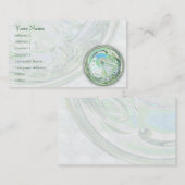 緑のダンスの曼荼羅-名刺 名刺 (正面/裏面)