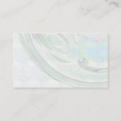 緑のダンスの曼荼羅-名刺 名刺 (裏面)