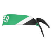 緑のチアリーダーの衣装 タイヘッドバンド (回転90)