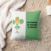 緑のチアリーティングアメリカMOJOの枕 クッション (ブランケット)