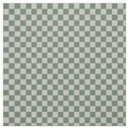 緑のチェッカーボード ファブリック