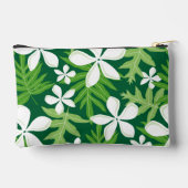 緑のティアパターン アクセサリーポーチ (裏面)