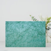 緑のティッシュペーパー 便箋 (スタンド正面)