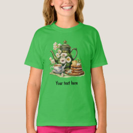 緑のティーポット Tシャツ