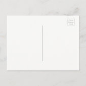 緑のテクスフェイクチャパーティーまたは懇親会日付の保存 案内ポストカード (裏面)