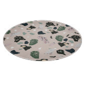 緑のテラゾパターン カッティングボード (角)