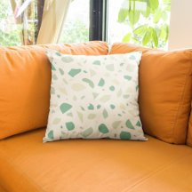 緑のテラゾパターン