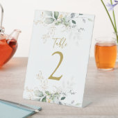 緑のテ結婚ーブル番号ペデスタル記号 台座サイン (インサイチュ)