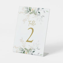 緑のテ結婚ーブル番号ペデスタル記号