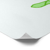 緑のディスコ・ヘビのポスター ポスター (角)