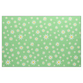 緑のデイジー布 ファブリック (ヤード)