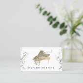 緑のデザイン 名刺 (スタンド正面)