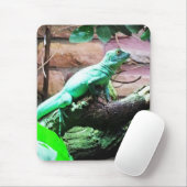 緑のトカゲ マウスパッド (マウス)