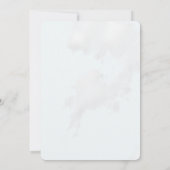 緑のトラクターをテーマにしたカスタマイズ招待状 招待状 (裏面)