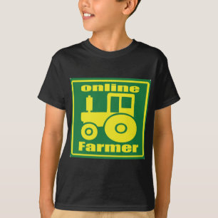 緑のトラクター Tシャツ