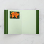 緑のトラ カード (内部)