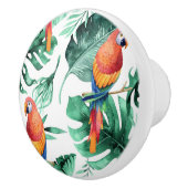 緑のトロピカル離れ&パロツサマーアイランド セラミックノブ (右)