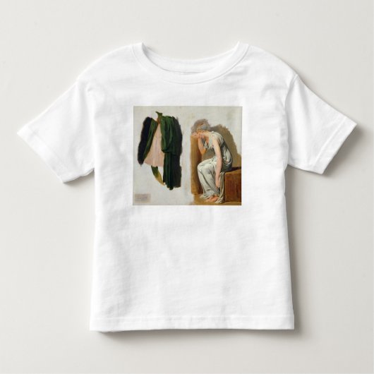 緑のトーガおよびカミーユ トドラーTシャツ (正面)