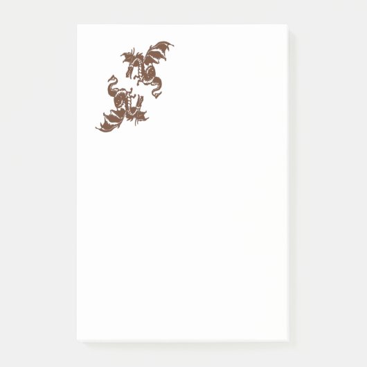 緑のドラゴン ポストイット (正面)