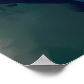 緑のドレスを着た少女 ポスター (角)