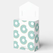 緑のドーナツありがとう赤ちゃんシャワーの贈り物 フェイバーボックス (オープン)