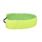 緑のドーナツとパステルグリーンの黄色の充填2 アスレチックヘッドバンド (左)