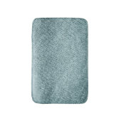 緑のニットのテクスチャ：トレンディー背景 バスマット (正面縦)