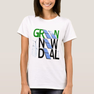 緑のニューディール Tシャツ