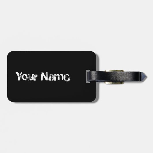 緑のネオンビデオゲームのコントローラーの荷物のラベル ラゲッジタグ (裏面横)