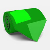 緑のネクタイ奇数ブロック ネクタイ (ロール)