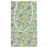 緑のネズミとネズミ スモールペーパーバッグ (裏面)