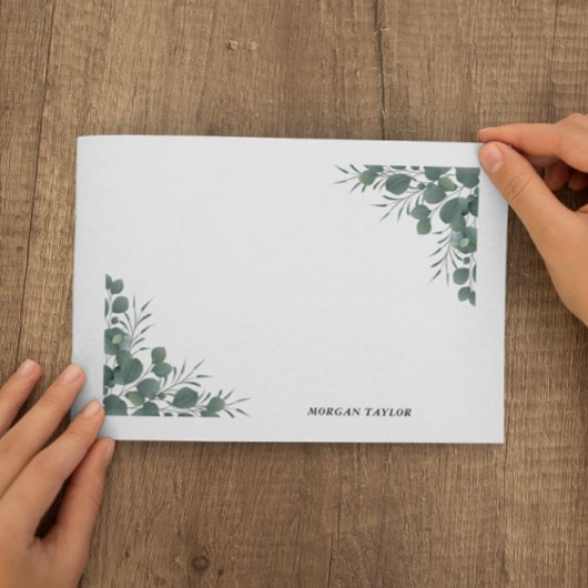 緑のノートカード ノートカード