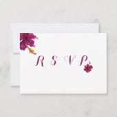 緑のハイビスカスの花の葉反応が鈍い 出欠カード (裏面)