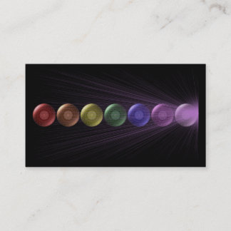 緑のハートのチャクラの名刺 名刺