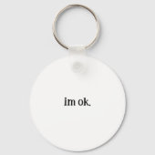 緑のハートを持つキーチェーン キーホルダー (裏面)