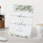 緑のハーブアドバイスとウィッシュサイン 台座サイン (インサイチュ)