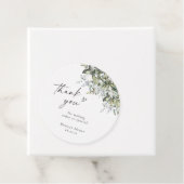 緑のハーブベイビーシャワーギフトラベル フェイバータグ (インサイチュ)