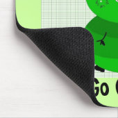 緑のバグをキャッチ – 環境にやさしいことをしよう マウスパッド (コーナー)