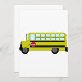 緑のバスの招待状 招待状 (正面/裏面)