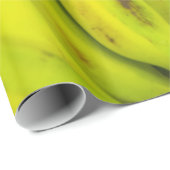 緑のバナナの束 ラッピングペーパー (ロールコーナー)